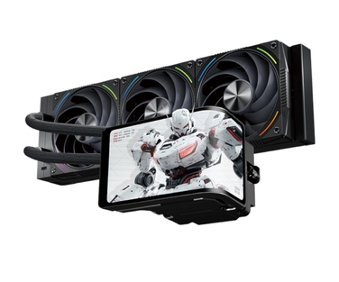 Рідинне охолодження Thermalright Wonder Vision 360 Turbo ARGB 3x120мм, Чорне