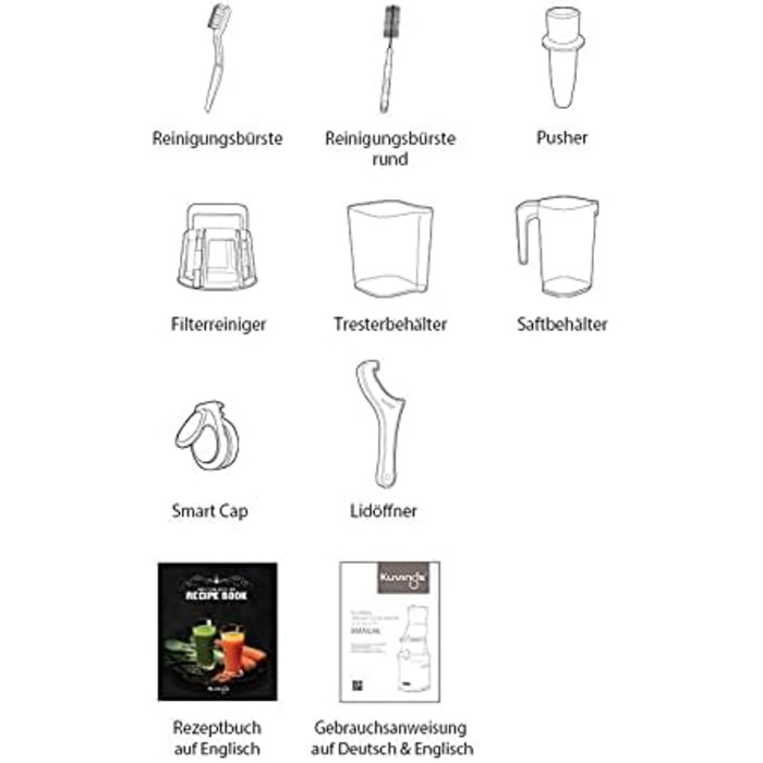 Kuvings CS700 Whole Slow Juicer – Professional Stainless Steel Juice Extractor for Commercial Use with Powerful 240 Watt Motor