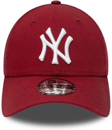 Кепка New Era MLB New York Yankees League Essential 9Forty для дітей, білий колір