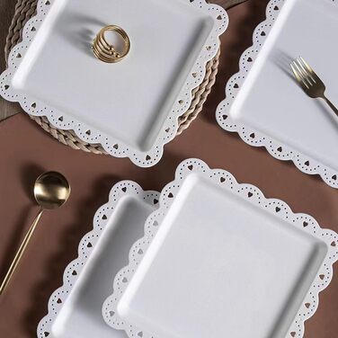 Підставка для тістечок Wagoodter 3 яруси, для тортів, десертів, на весілля, день народження, чаювання (біла)