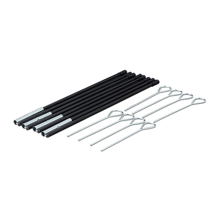 Relaxdays Pop-Up Football Goals, 2-Piece Set
