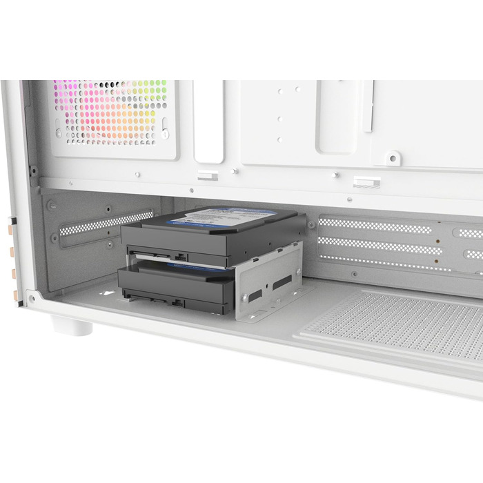 Корпус ПК Thermaltake View 270 Plus WS Snow White з ARGB підсвічуванням, USB-C, підтримка 360mm радіатора