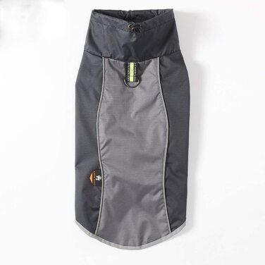Homieco Fall Winter Dog Coat Jacket, Pet Raincoat, Warm Pet Jacket Dog Jacket Dog Sweater for Dogs M Black