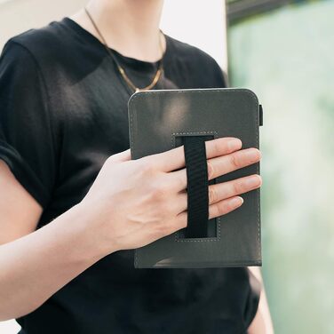 Чохол kwmobile для Tolino Shine 2 HD з петлею та підставкою - темно-синій