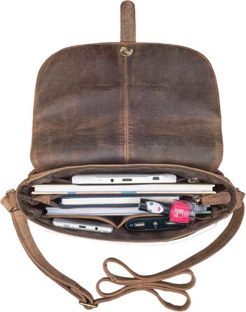 Стильна жіноча сумка-месенджер STILORD Kira з натуральної шкіри вінтаж (коньяк-коричневий) - ідеальна для вечірок, міста та відпочинку