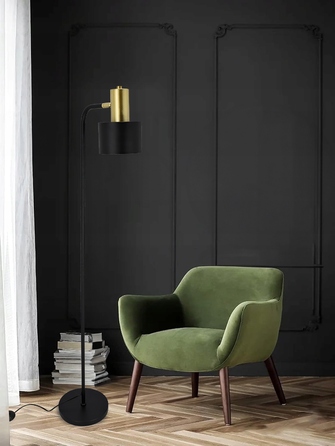 Підлогова смарт-лампа Smartled, чорно-жовта, E27, 40 Вт, 140 см