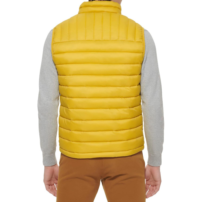 Жилет чоловічий Dockers Classic Ultra Loft Packable жовтого кольору (альтернатива пуховику)