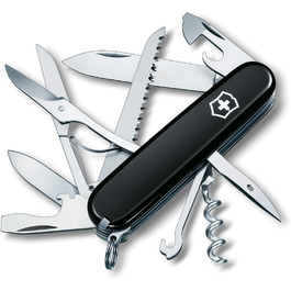 Мультитул Victorinox Huntsman: Швейцарський  ніж з 15 функціями, чорний