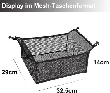 Складний алюмінієвий стіл Tentock для кемпінгу, туризму та пікніка з сітчастим чохлом