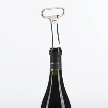 Набір для вина Westmark Wein-Set 6 предметів: штопор Ah-So, 5 лій для вина Safety, сталь/цинк/PET, срібно-чорний, 628533E6