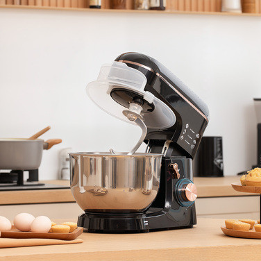 HOMCOM Stand Mixer with 6-Speed Settings and 5.5L Stainless Steel Bowl