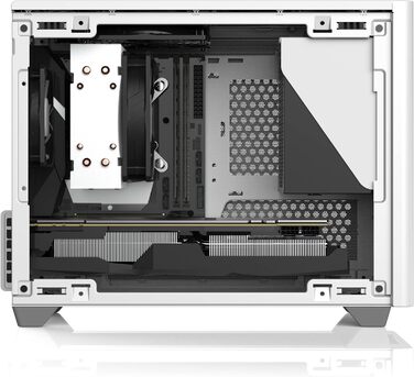 Корпус Mini-ITX Cooler Master MasterBox NR200P Caribbean Blue з скляною панеллю та вертикальним кріпленням GPU