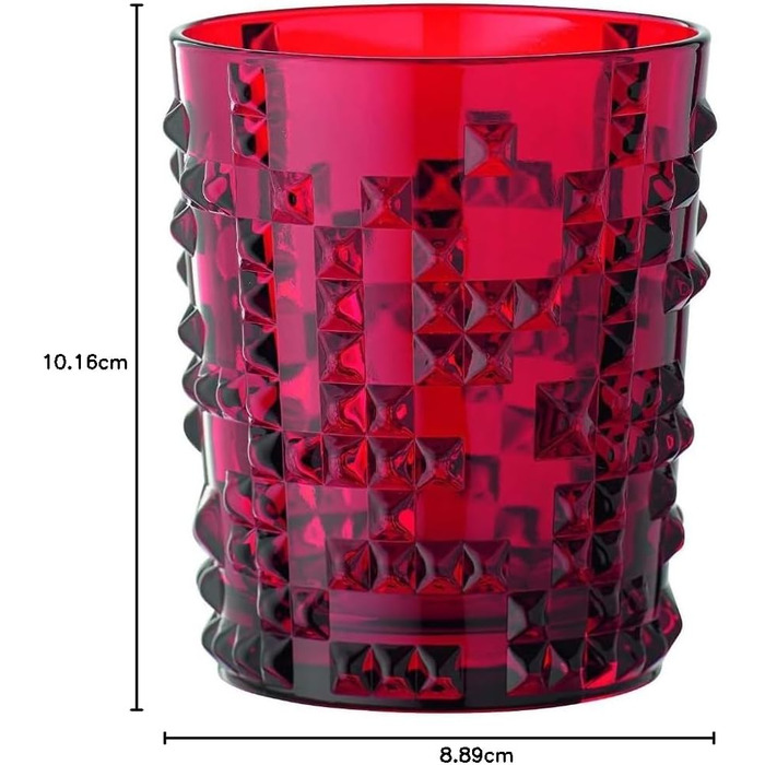 Набір склянок для віскі Nachtmann Punk (4 шт.), кришталеве скло, 348 мл, 0099503-0
