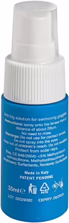 ARENA Unisex - Adult Cobra Ultra Swipe Mr (Yell-White) Swim Goggles, Multi-Colored, 1 & Anti-Fog Spray for Swim Goggles (No Fog, 150 Applications), Transparent (100), One Size