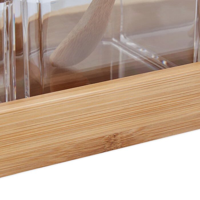 Relaxdays Spice Container Set with Spoon & Lid