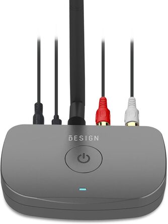 Bluetooth аудіоадаптер Besign Hohe Reichweite BE-RCA: для смартфонів, планшетів, аудіосистем та колонок. RCA, AUX