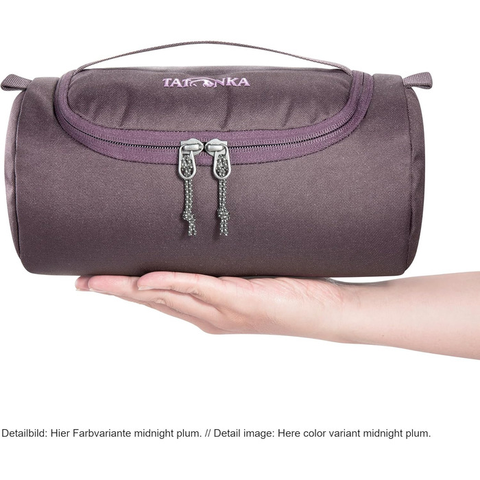 Дорожня косметичка Tatonka Care Barrel з дзеркалом та відділеннями, Red Earth, 3 л (26 x 14 x 14 см)