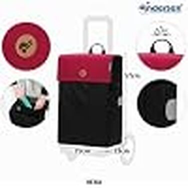 Сумка-візок для покупок ANDERSEN Scala Shopper Hera (червона)