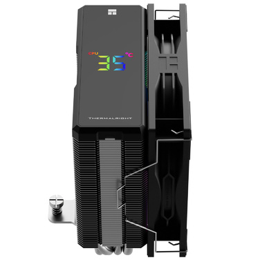 Кулер для процесора Thermalright Assassin X 120 R Digital ARGB black LCD 120 мм
