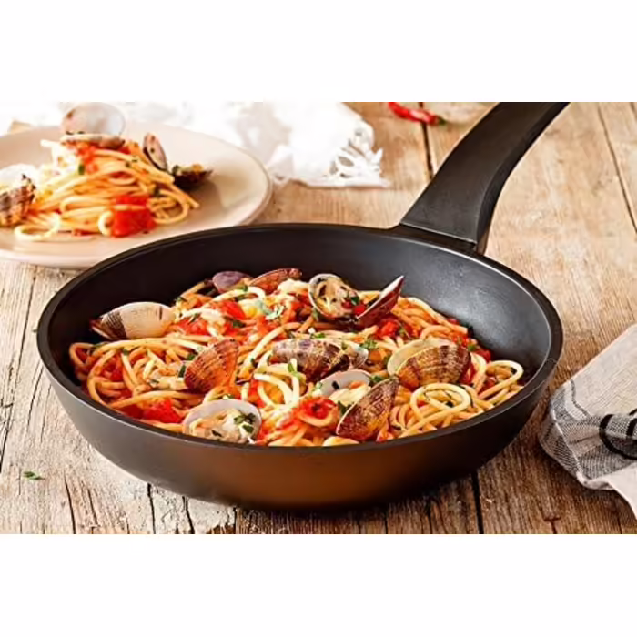 BRA Efficient | Frying Pan, Black, 16 cm, suitable for all kitchen types including induction, PFOA-free, aluminum