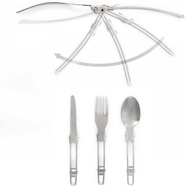 Набір кухонного посуду для кемпінгу 12 предметів: каструлі, сковорідки, чайник | Кухонний набір для відпочинку на природі