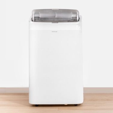 Мобільний кондиціонер Cecotec ForceClima 9000 BTU з тепловим насосом, охолодження до 25 м², Wi-Fi, пульт керування, LED-дисплей, 5 режимів, 2 швидкості, таймер