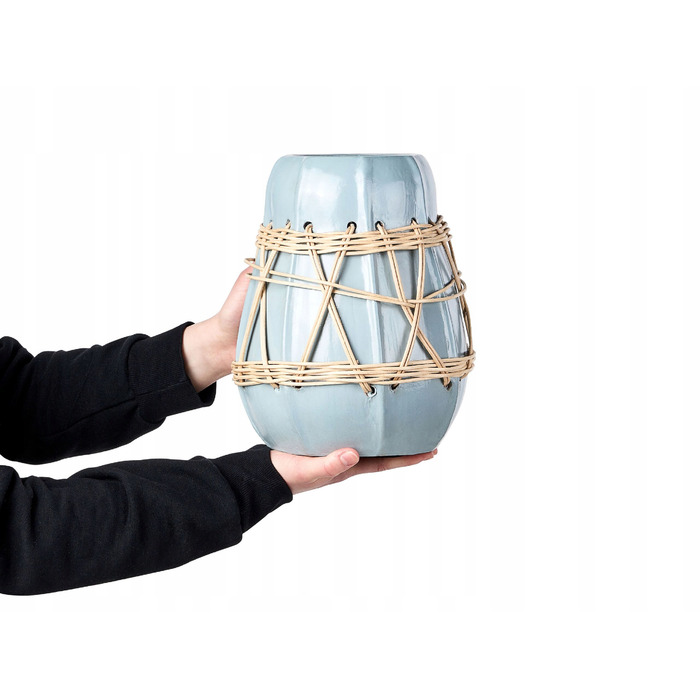 Керамічна ваза Beliani, 22 x 27 см