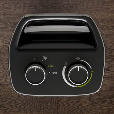 Обігрівач Rowenta Instant Comfort Compact 2000: компактний, з термостатом, 2 режими, 30 м², чорний