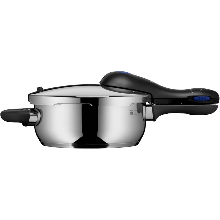 Швидковарка WMF Perfect Plus One Pot Induktion 4,5л з функцією приготування на пару, Cromargan® нержавіюча сталь, 2 рівні приготування