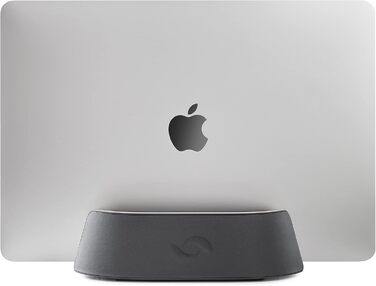 HumanCentric Adjustable Laptop Stand & Dock - Leather - for MacBook Pro & Laptops (0.5-1.5