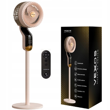 Підлоговий вентилятор Vexos Aura-x30 Air, бежевий