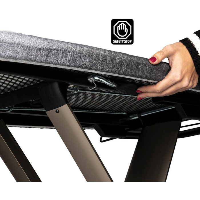 Стіл для прасування GoldVIP Dorado Extra Grande: 130x47 см, алюміній, регулювання висоти