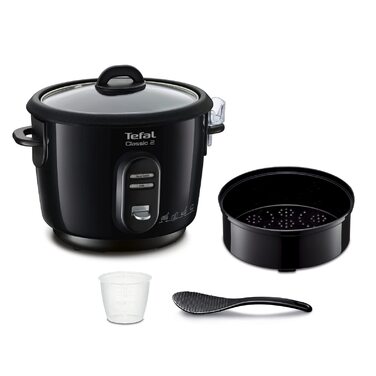 Мультиварка Tefal RK8121 45 в 1 з LCD-дисплеєм, 5л, нержавіюча сталь + Книга рецептів