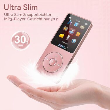 MP3 плеєр RUIZU 32GB з Bluetooth 5.3, екраном 1.8