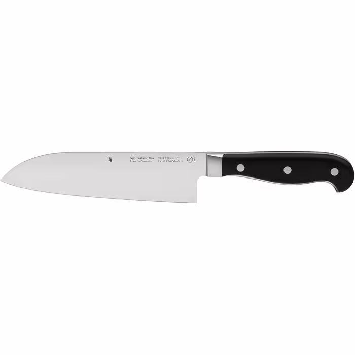 WMF Spitzenklasse Plus Santoku Knife 32 cm, Made in Germany, Forged Knife, Performance Cut, Special Blade Steel, Blade 18 cm