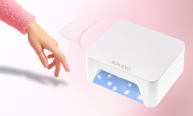 LED+UV лампа для манікюру NOKANO V9 36 Вт, біла