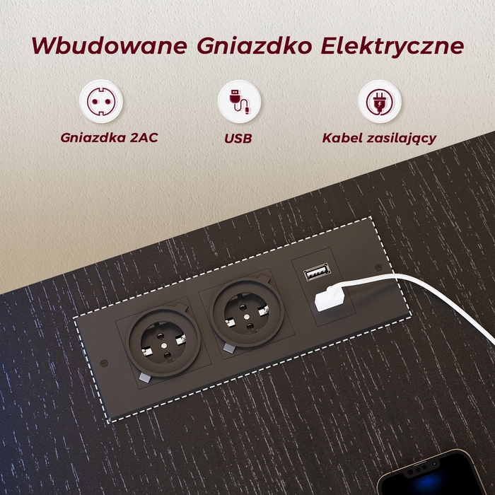 Ігровий стіл HOMALL, 139 x 75 x 50 см