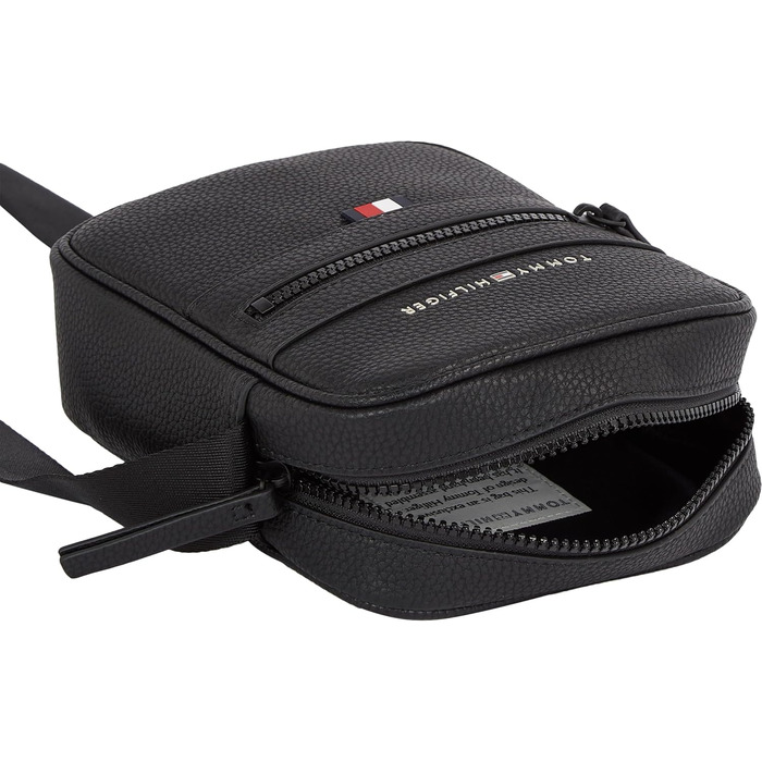 Чоловіча сумка-месенджер Tommy Hilfiger ESSENTIAL PU MINI REPORTER чорного кольору