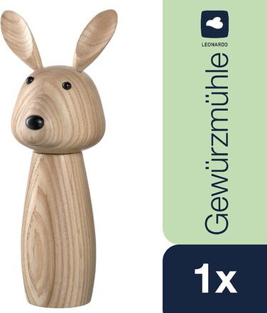 Млинок для спецій з дерева LEONARDO HOME Hase, коричневий