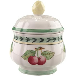 Цукорниця Villeroy & Boch French Garden Fleurence, преміум порцеляна, біла/кольорова, 0.2 л