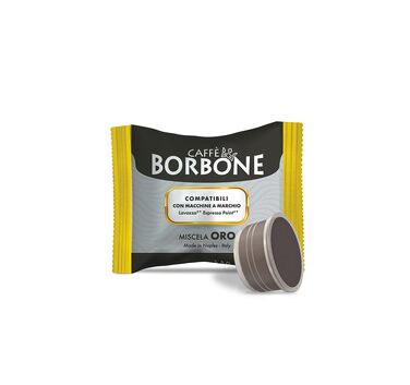 Кава в капсулах Caffè Borbone Gold (Золота суміш), сумісні з Lavazza Espresso Point, 100 шт