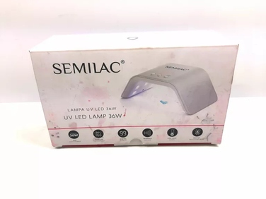 LED+UV лампа Semilac 24 Вт, біла