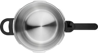 Швидкозварювальна скороварка ZWILLING EcoQuick II, 6 л, Ø 22 см, нержавіюча сталь 18/10, для всіх типів плит, індукція