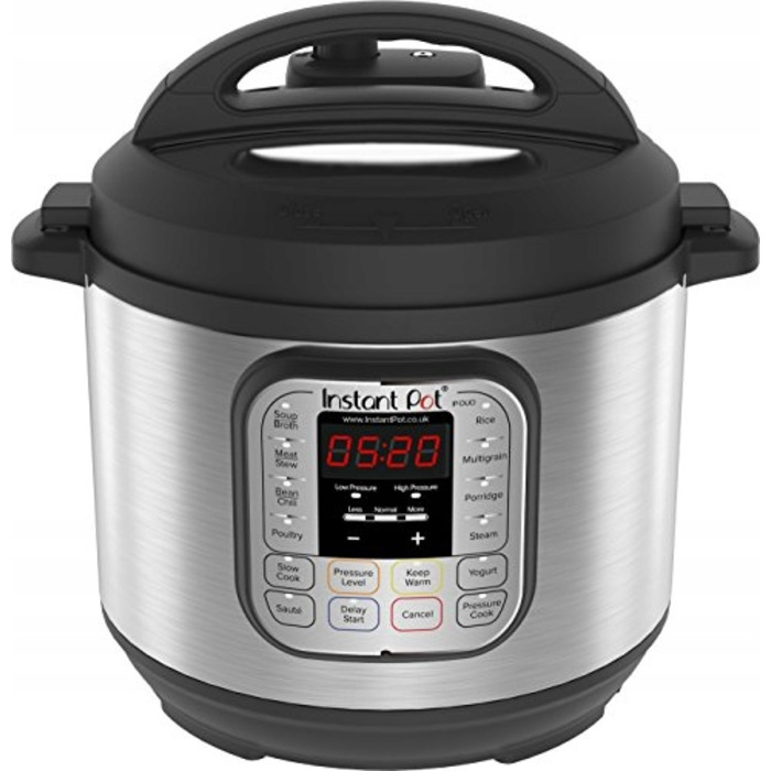 Мультиварка Instant Pot Duo60, срібляста, 1000 Вт, 5,7 л
