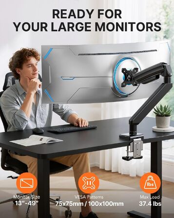 Кронштейн для монітора ErGear для ультрашироких екранів 13