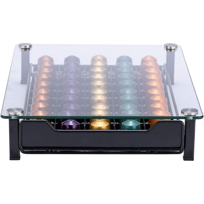 Тримач для капсул Nespresso Originaline на 40 капсул (Чорний)