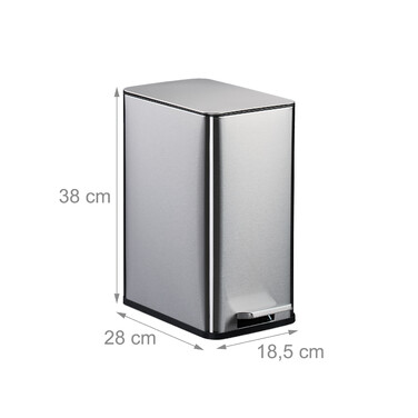 Relaxdays 10-Liter Cosmetic Storage Container