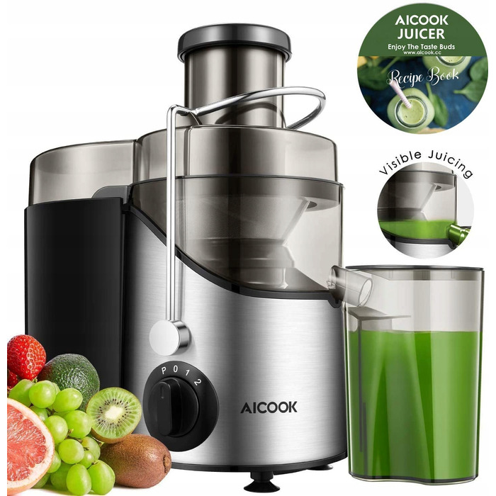 Соковижималка для овочів Aicook 400 Вт