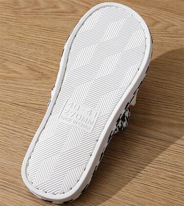 Зимові тапочки для гостей з льону, миючі, з антиковзким покриттям, жіночі/унісекс, відкриті, рожеві (38/39 EU)