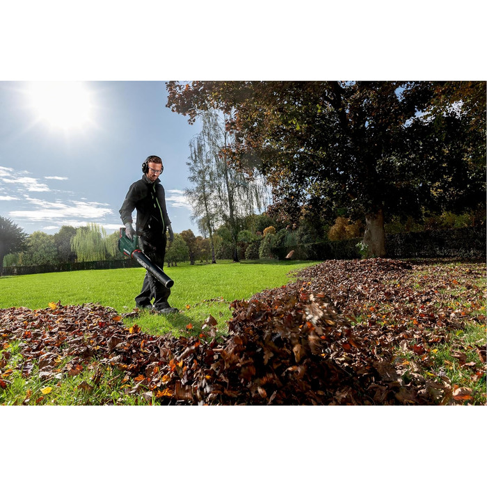 metabo Battery-Powered Leaf Blower LB 18 LTX BL – 601607850 – 18 V – Quiet battery-powered leaf blower with a powerful motor and constant blowing force – Without battery and charger